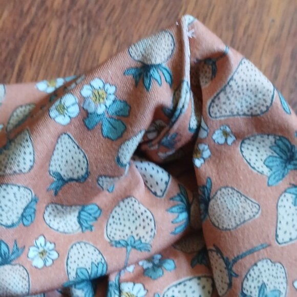 Strawberry Print Beanie - Picture 6 of 6